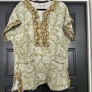 Zara beaded tunic